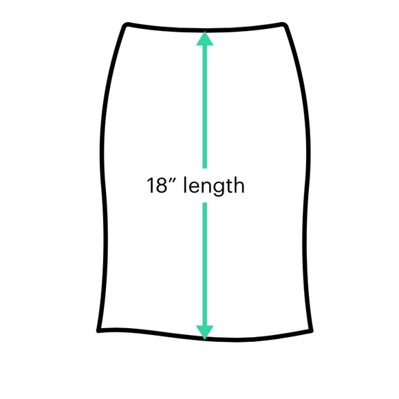 NWOT Ann Taylor Black Skirt Figure Flattering Size XS - Picture 3 of 3